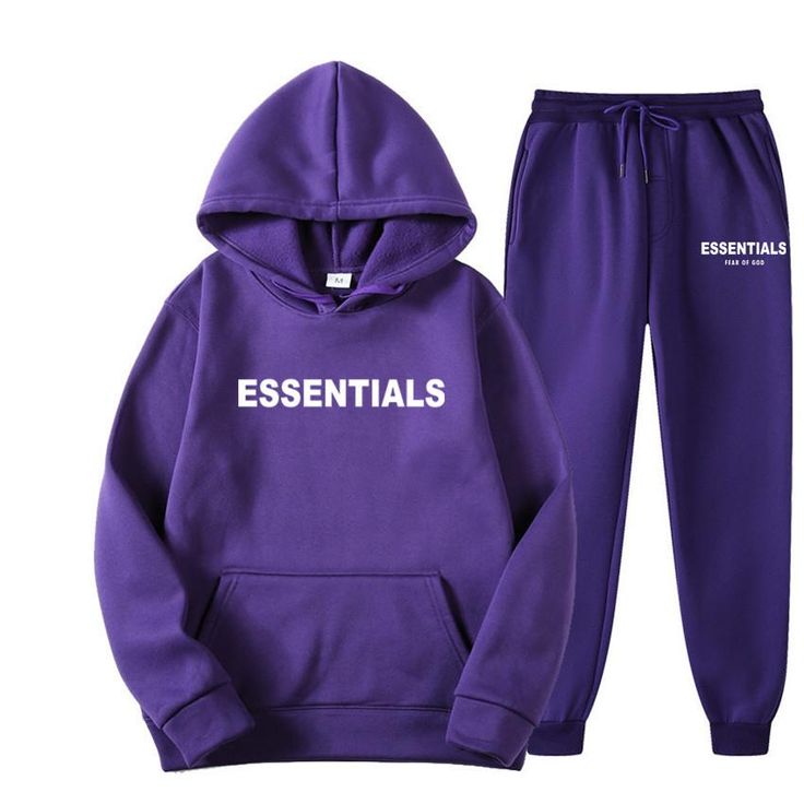 Thick Essentials Top and Down Hoodie